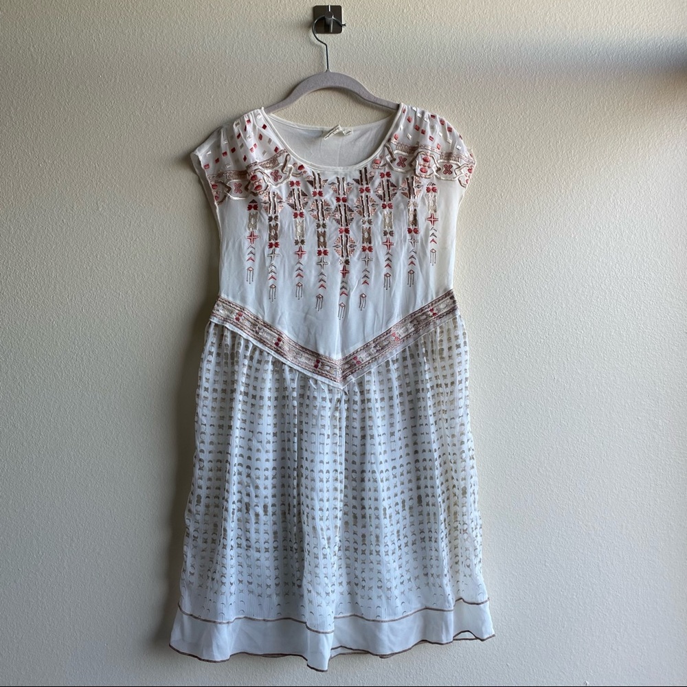Anthropologie One September Calliope Embroidered Dress Sz XS - Picture 2 of 16